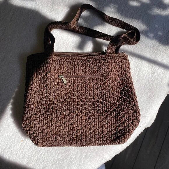 The Sak Woven Brown Shoulder Bag - Picture 16 of 16